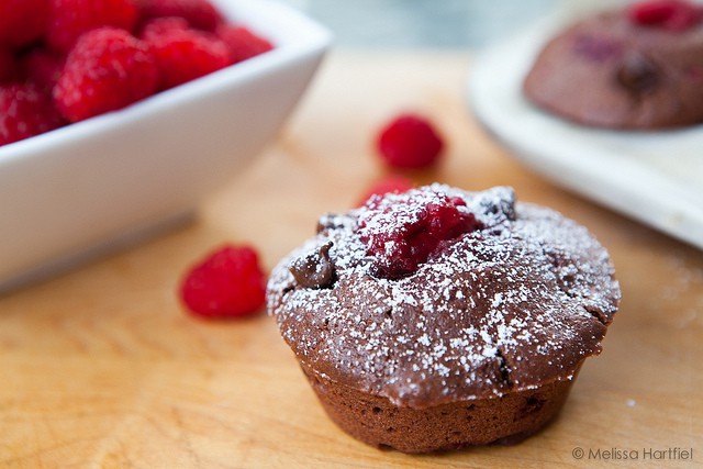 Chocolate Raspberry Muffins | Eyes Bigger Than My Stomach