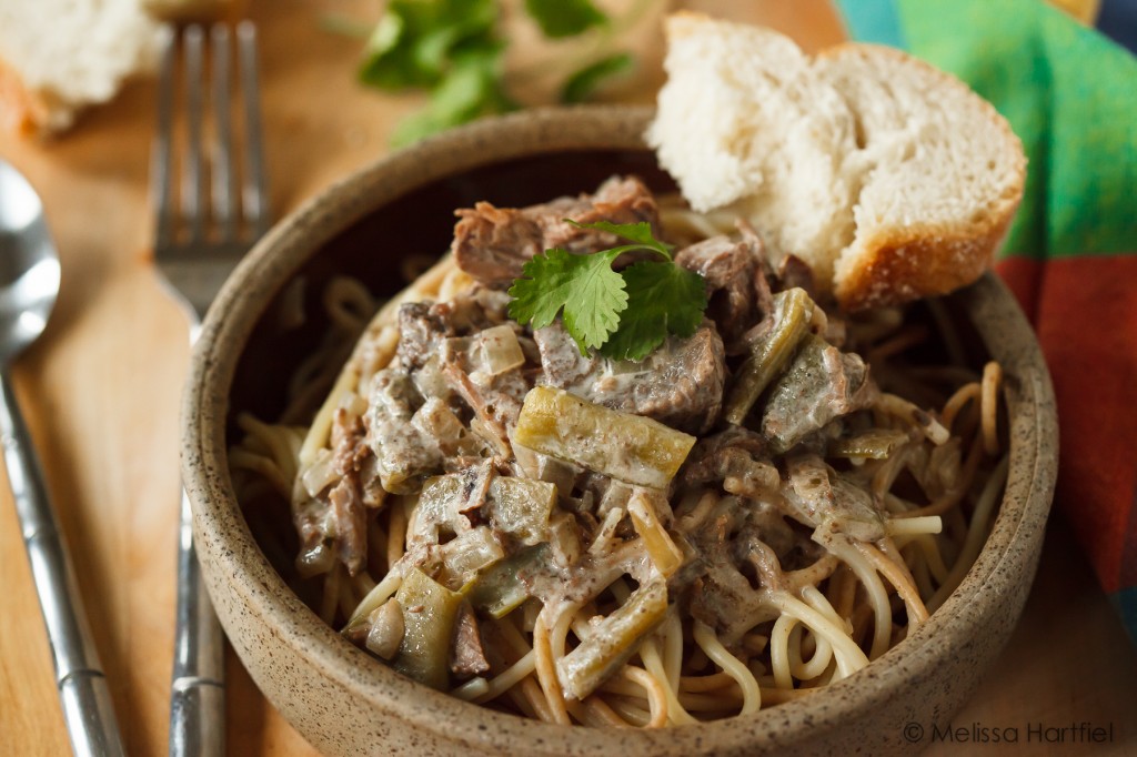 Slow Cooker Beef Stroganoff | Eyes Bigger Than My Stomach