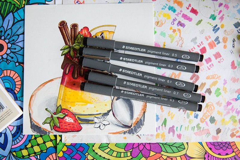 Copic Marker Food Illustration Tools | eyes bigger than my stomach